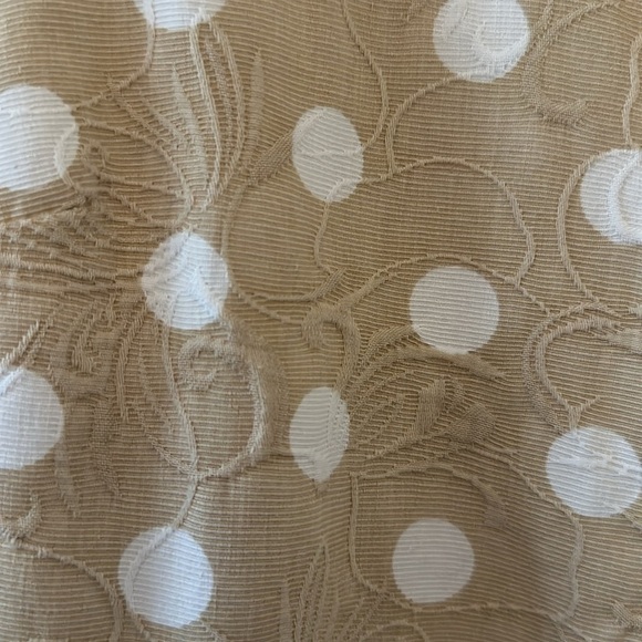 Chico’s Womens 3/4 Sleeve Polka Dot Jacket Sz 2 Large Preppy Coastal Resortwear - Picture 4 of 14